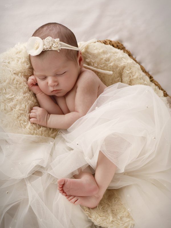 Fotografía newborn de bebé recién nacido dormido en Córdoba