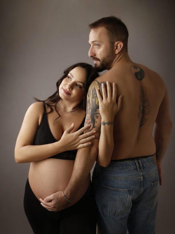 Fotografía de pareja embarazo